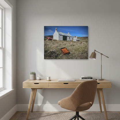 Rust Tin in the Highlands Canvas Print – by Photographer Fergus King