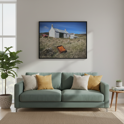 Rust Tin in the Highlands Canvas Print – by Photographer Fergus King