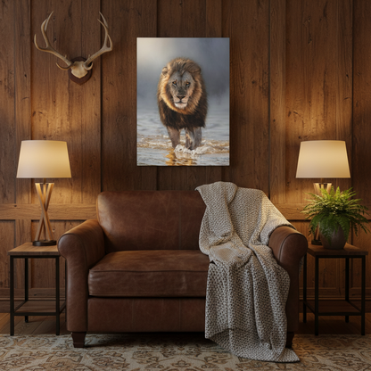 Lion of the Delta – By Photographer Patsy Weingart