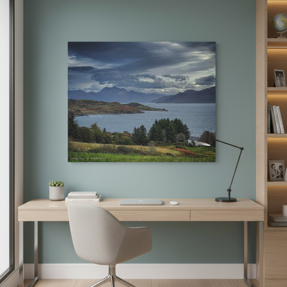 Sasaig Skye Canvas Print By Photographer Fergus King