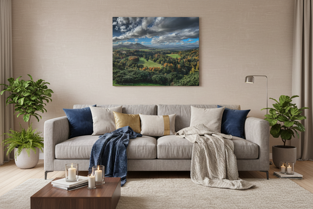 Scott’s View Canvas Print By Photographer Fergus King