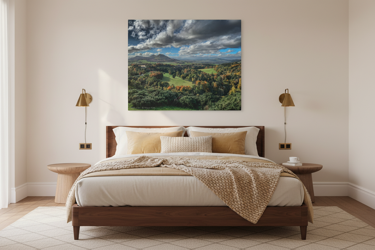 Scott’s View Canvas Print By Photographer Fergus King