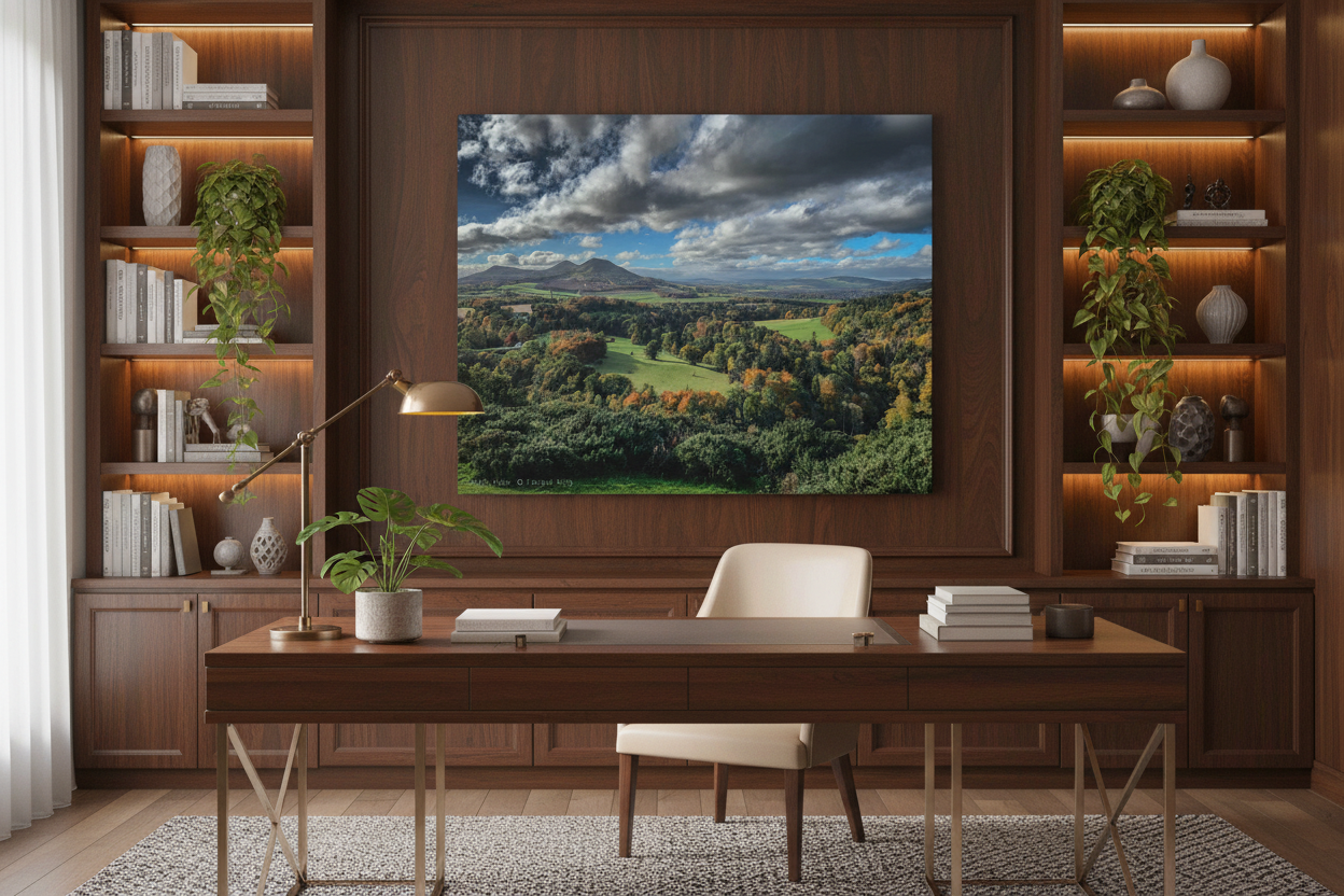 Scott’s View Canvas Print By Photographer Fergus King