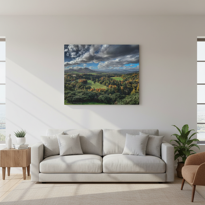 Scott’s View Canvas Print By Photographer Fergus King