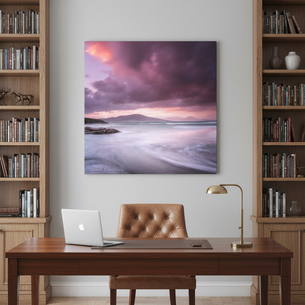 Seilebost Storm Glow — By Photographer Simon Berry