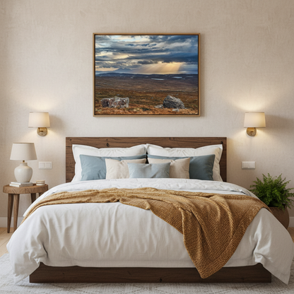 Skye Sunset Canvas Print – By Photographer Fergus King