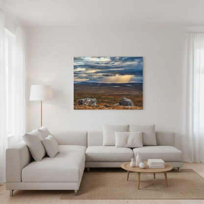 Skye Sunset Canvas Print – By Photographer Fergus King