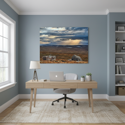 Skye Sunset Canvas Print – By Photographer Fergus King