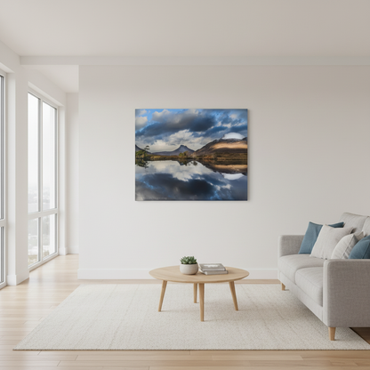 Stac Pollaidh Canvas Print – Scottish Highlands Landscape by Fergus King