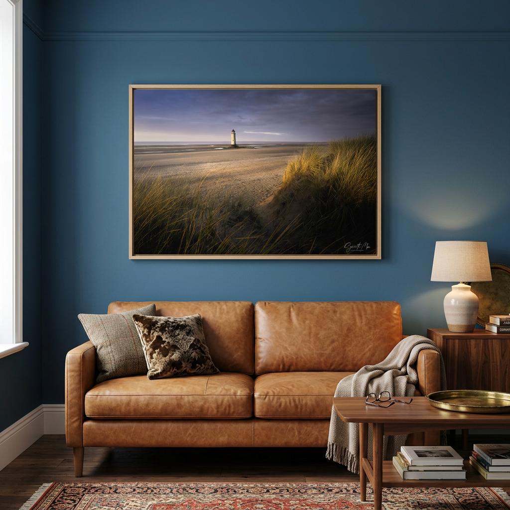 Talacre Lighthouse Canvas Print by Photographer Gareth Mon Jones