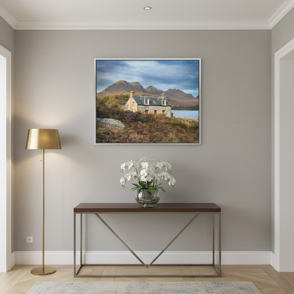 Torridon Canvas Print – Scottish Highlands Wall Art by Photographer Fergus King
