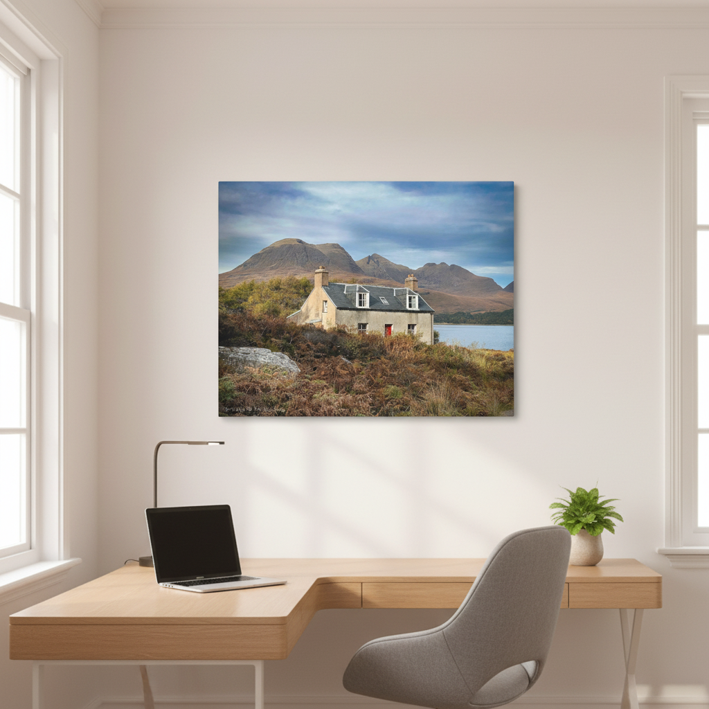 Torridon Canvas Print – Scottish Highlands Wall Art by Photographer Fergus King