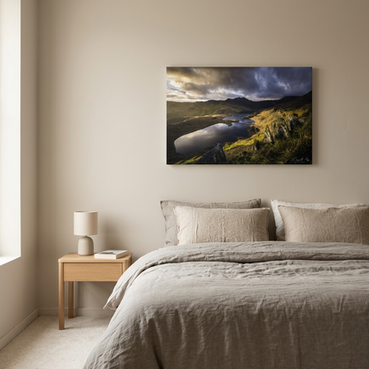 Llyn Llydaw, Eryri in January by Photographer Gareth Mon Jones