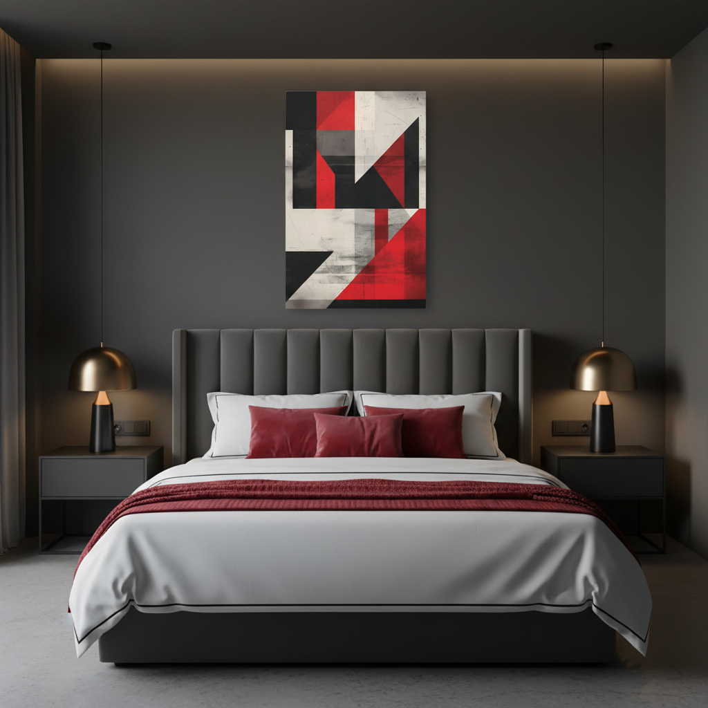 Urban Fragments — Modern Abstract Geometric Print