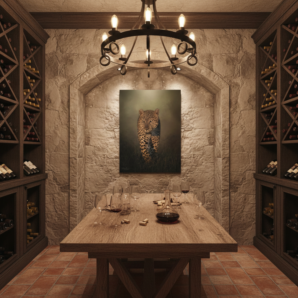 Menacing Leopard on the Path – By Photographer Patsy Weingart