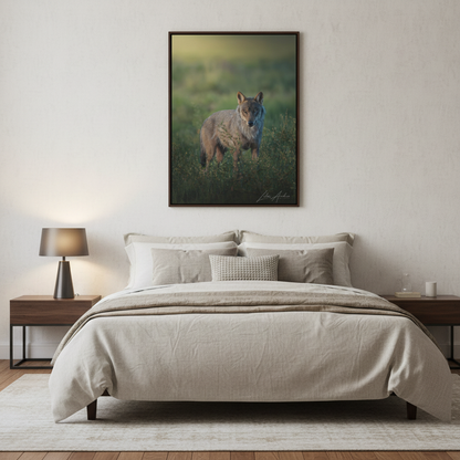 Wolf in the Last Light — By Photographer Lukas Andersen